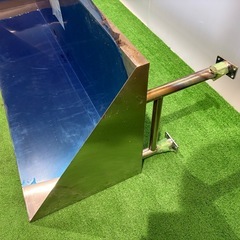 未使用保管品 ステンレス製 オーバーシェルフ 吊り棚 棚 1500×450mmの画像