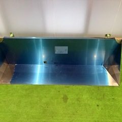 未使用保管品 ステンレス製 オーバーシェルフ 吊り棚 棚 1500×450mmの画像