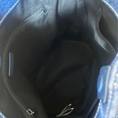 アニエス・ベー　ブルーデニム　ショルダーバッグ　VAS08A－01の画像