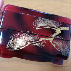 新品未使用　 重箱　松　ラメの画像