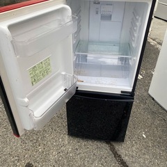 NO B666🌈福岡市内配送設置無料✨🌈137L 2ドア冷蔵庫 つけかえどっちもドア シャープ SJ-BK14Y-B の画像