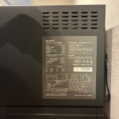 【BALMUDA オーブンレンジ】2023年8月購入の画像