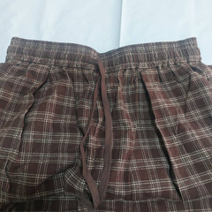 【未使用】studio CLIP チェック イージーパンツの画像