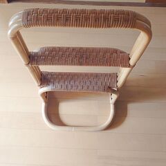 籐製つかまり立ち　ステッキ　介護用品の画像