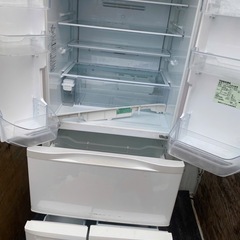 NO B667🌈福岡市内配送設置無料✨🌈東芝 TOSHIBA 冷蔵庫 VEGETA スタンダードモデル 481L フレンチドア シェルホワイト GR-F48FX(WS)の画像