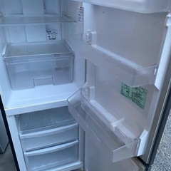 NO B668🌈福岡市内配送設置無料✨🌈三菱電機 MITSUBISHI ELECTRIC 冷蔵庫 HDシリーズ （256L・右開き） 2ドア プラチナブラック MR-HD26Y-Bの画像