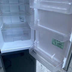 NO B668🌈福岡市内配送設置無料✨🌈三菱電機 MITSUBISHI ELECTRIC 冷蔵庫 HDシリーズ （256L・右開き） 2ドア プラチナブラック MR-HD26Y-Bの画像