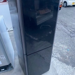 NO B668🌈福岡市内配送設置無料✨🌈三菱電機 MITSUBISHI ELECTRIC 冷蔵庫 HDシリーズ （256L・右開き） 2ドア プラチナブラック MR-HD26Y-Bの画像