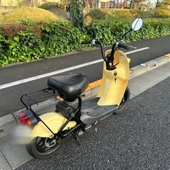 原付 スクーター チョイノリ cz41a 後期 セル付きの画像