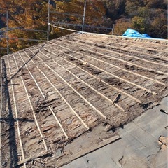 お渡し予約中、スギの皮の画像