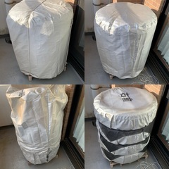 【美品・バリ山9部 】スタッドレスタイヤ / ホイール 4本セット185/65R15＋おまけ付き の画像