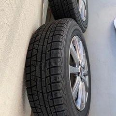 【美品・バリ山9部 】スタッドレスタイヤ / ホイール 4本セット185/65R15＋おまけ付き の画像
