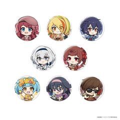 【新品】ゾンビランドサガ ゆめぎんがパラダイス どやんす、どやんすー！？ドッキドキおでかけパラダイス！トレーディングホログラム デフォルメ缶バッジA+Bセットの画像