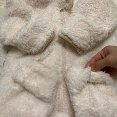 もこもこカバーオールの画像