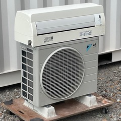取付け可 ! !◇ダイキン エアコン 8畳用 2019年 お掃除機能 内部クリーン ストリーマ100V AN25WFSK 高圧洗浄済み ! 保証付き ! !の画像