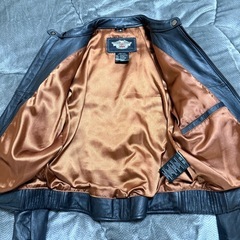ハーレー 本革ジャケット レディースSサイズの画像