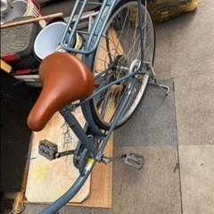 マットブルー 26インチ   自転車②の画像