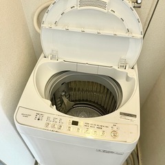 SHARP洗濯機の画像