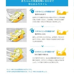 【差し上げます】アップリカ　ベビーバスチェアの画像