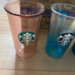 Starbucks スタバ　ダブルウォール耐熱グラス　3点セットの画像