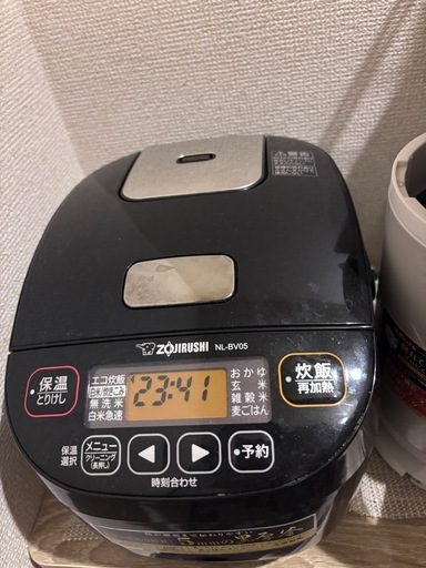 象印炊飯器　3合炊き　NL-BV05