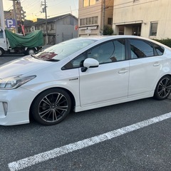 30コミコミ！プリウス後期　車検長い　平成26年式　モデリスタエアロ付きの画像