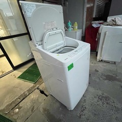 NO B667🌈福岡市内配送設置無料✨🌈AW-10SV5-W 縦型洗濯乾燥機 グランホワイト [洗濯10.0kg /乾燥5.0kg /ヒーター乾燥(排気タイプ) /上開き]の画像