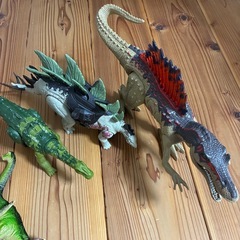 恐竜　おもちゃ　フィギュア　セット　マテル　ジュラシックワールドの画像