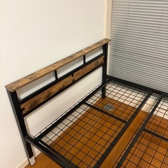 ベッドフレーム　ニトリ　シングルの画像