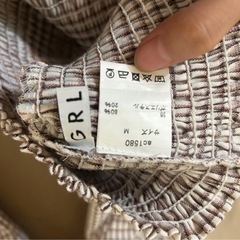 GRL 長袖ブラウスの画像