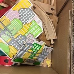 木製新幹線はやぶさ&こまちトレインセットの画像