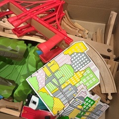 木製新幹線はやぶさ&こまちトレインセットの画像