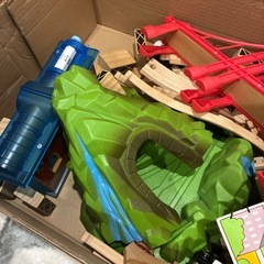 木製新幹線はやぶさ&こまちトレインセットの画像