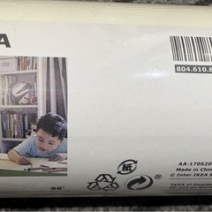 来週処分 未使用　IKEA MALA お絵描きロールホルダー用ロール紙3本セットの画像