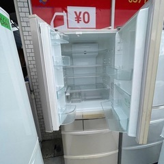 NO B675🌈福岡市内配送設置無料✨🌈パナソニック Panasonic 冷蔵庫（501L・フレンチドア）シャンパン ECONAVI・ナノイー・ワンダフルオープン搭載 NR-F506T-Nの画像