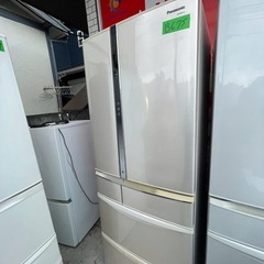 NO B675🌈福岡市内配送設置無料✨🌈パナソニック Panasonic 冷蔵庫（501L・フレンチドア）シャンパン ECONAVI・ナノイー・ワンダフルオープン搭載 NR-F506T-Nの画像