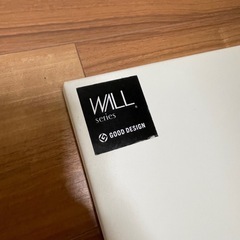 美品！WALL series テレビ台 ホワイト　壁掛け風　テレビスタンドの画像