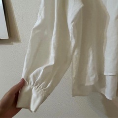 GRL 長袖ブラウス トップス 白の画像