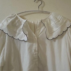 GRL 長袖ブラウス トップス 白の画像