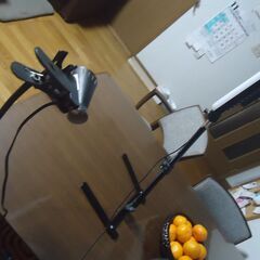 ネットオークション等　撮影用蛍光灯2台 & 電球スタンド2台　2セットまとめての画像
