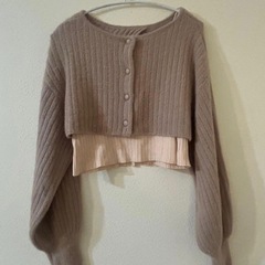 NICE CLAMP　カーディガン ニットの画像