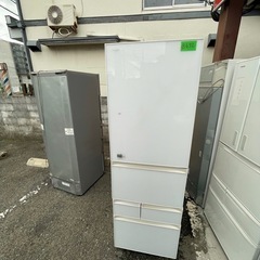 NO B672🌈福岡市内配送設置無料✨🌈GR-J43GXV-ZW 冷蔵庫 クリアシェルホワイト [410L /5ドア /右開きタイプの画像