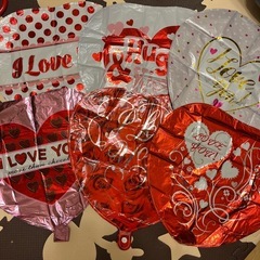 可愛いバルーン　アルファベット　まとめ売り　ハート　お誕生日 LOVE　の画像