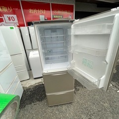 NO B671🌈福岡市内配送設置無料✨🌈SJ-W352D-N 冷蔵庫 ゴールド [350L /3ドア /左右開きタイプ]の画像