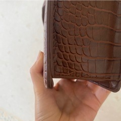 Link crocodile アシメバッグの画像