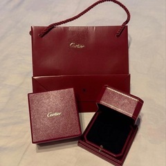 カルティエ リングの包装セットの画像
