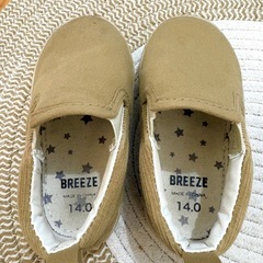 14cm 子供 スニーカー adidas BREEZEの画像