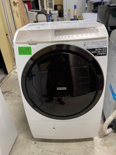 NO B679?福岡市内配送設置無料✨?ドラム式洗濯乾燥機 BD-SV110GL-W [洗濯11.0kg /乾燥6.0kg /ヒーター