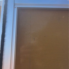 美品　ネット張替済み　アルミサッシ　網戸　W775×H1858 ベランダ　掃き出しの画像