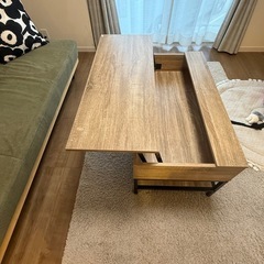 ローテーブル　横90センチの画像